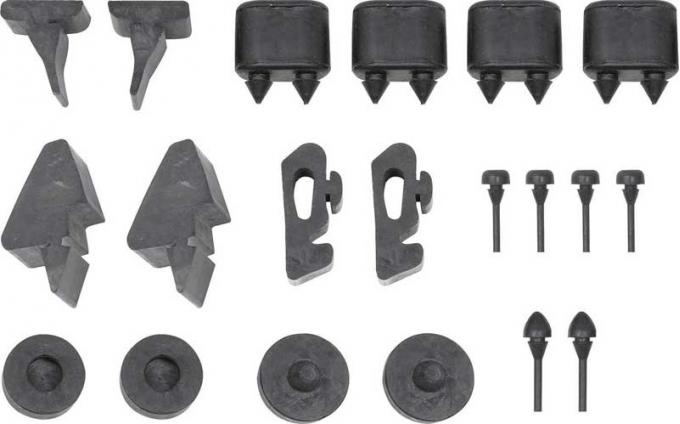 OER 1967-68 Firebird Rubber Stopper Kit *K88060