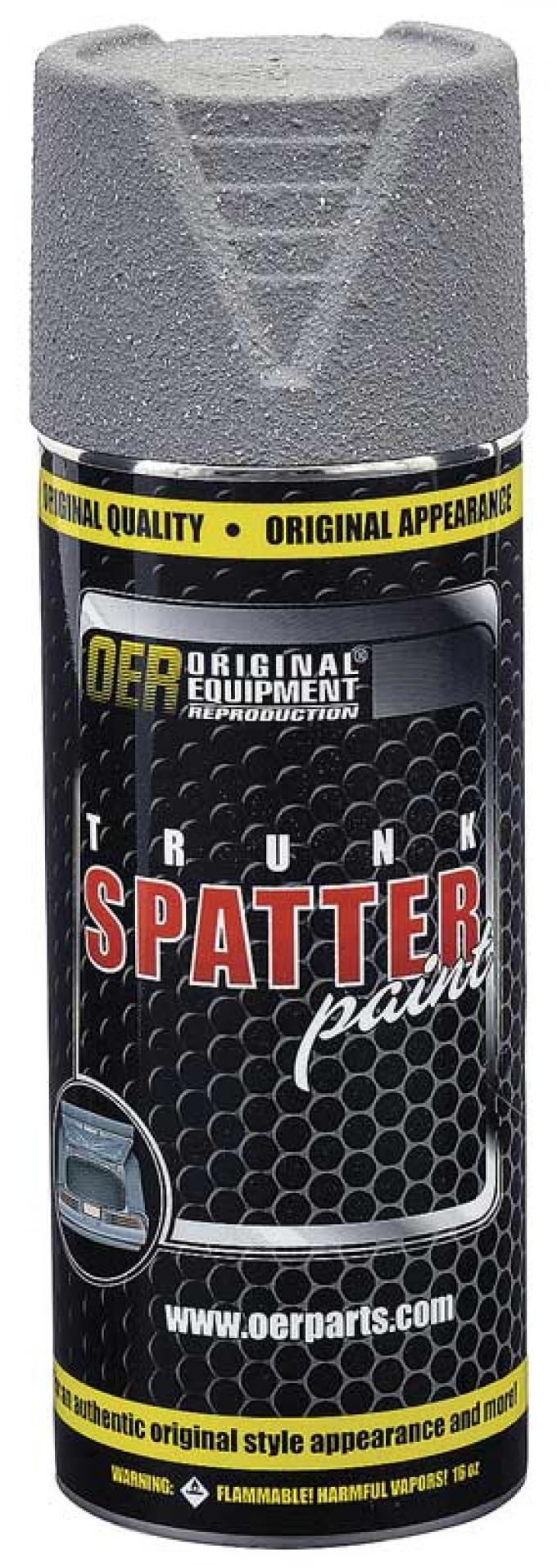 OER Gray and White Trunk Spatter Paint 11 Oz. Net Weight K51498