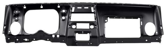 1968 Camaro, Firebird, Dash Panel Face, w/o Upper Dash Panel, without Air Conditioning, EDP Coated