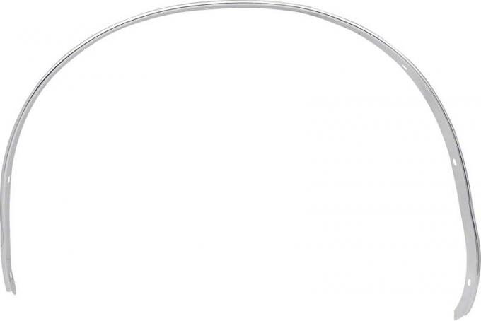 1970-81 Pontiac Firebird, Front Wheel Well Molding, LH Driver Side, Except Trans Am