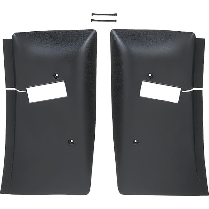 1978-81 Camaro, Firebird, Seat Belt Retractor Covers, T-Top Models, Pair