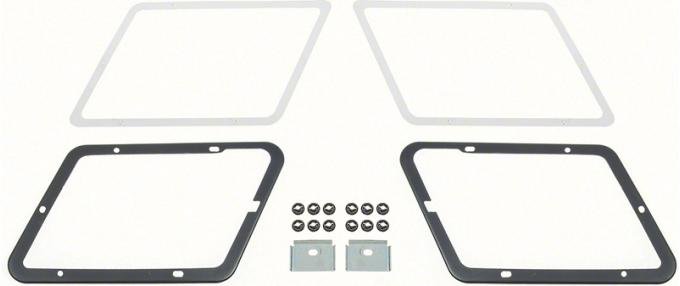 OER 1980-81 Camaro Z28, Fender Louver Mounting Hardware Set, Air Extractor K8080