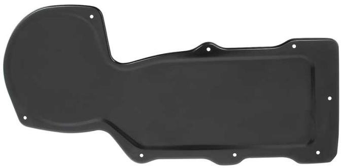 OER 1967-69 Chevrolet Camaro, 1964-72 Chevrolet Chevelle, 1968-72 Chevrolet Impala, Nova, Firewall Block Off Plate, Heater Block Off Plate, without Air Conditioning, Natural Stamped Steel 748838
