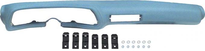 1970-78 Camaro, Dash Pad, with AC, Light Blue, Made in USA