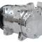 OER Sanden 508 Style A/C Compressor w/ 8-Rib Serpentine Clutch Pulley, Chrome Finish, SD508/SD5H14 AC6698C