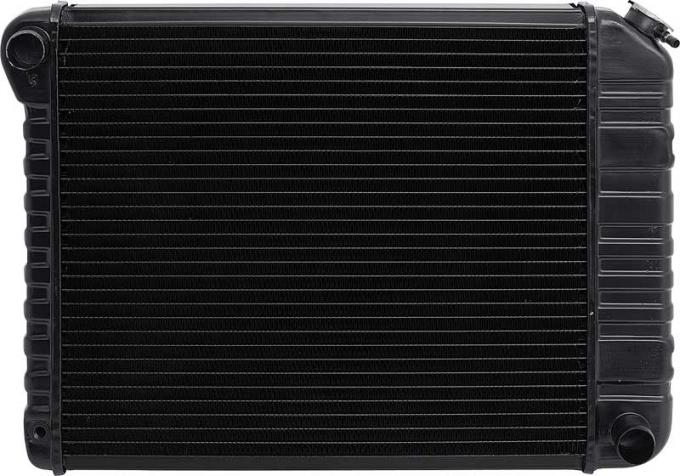OER 1972-79 6 or Small Block V8 with Manual Trans 3 Row Copper/Brass Radiator CRD3593S