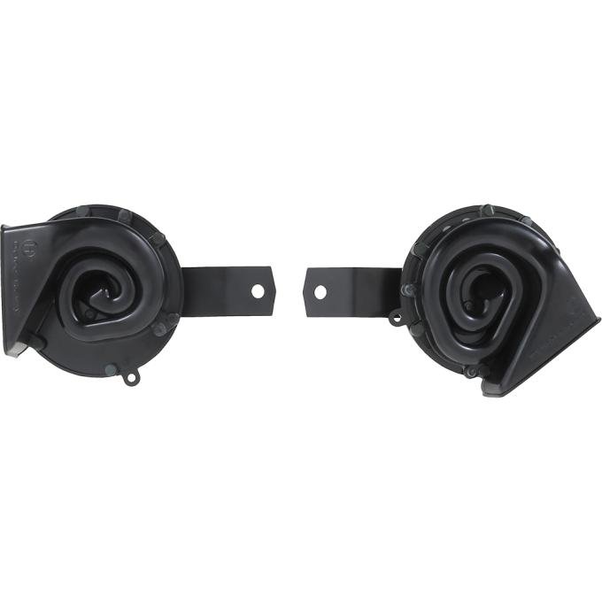 1969 Chevrolet Camaro, Horns, High & Low, with Brackets, Pair, OE Style