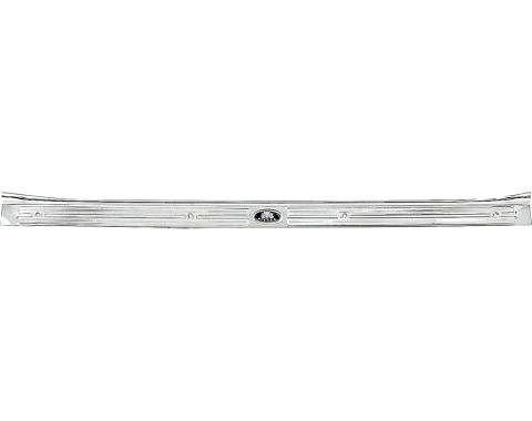 OER 1967-69 Camaro, Firebird, Door Opening Sill Plate, With Riveted Emblem, RH or LH, Each 7644760