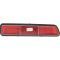 1969 Camaro, Tail Light Lens, Standard, SS, Z28, except RS, RH Passenger Side, GM Licensed