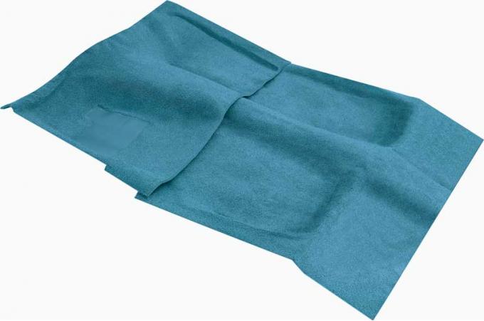OER 1970-73 F-Body With Automatic Trans Medium Blue Molded Loop Carpet Set With Tail K219108