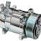 OER Sanden 508 Style A/C Compressor w/ 7-Rib Serpentine Clutch Pulley, Polished Finish, SD508/SD5H14 AC4514P