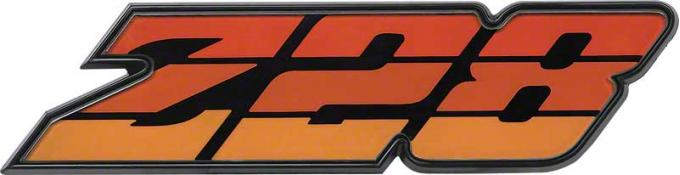 OER 1980-81 Camaro Orange "Z28" Grill Emblem 14024338