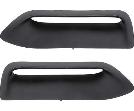 OER 1969 Pontiac Trans Am, Hood Scoop Inserts, Urethane, RH & LH, Pair F15258
