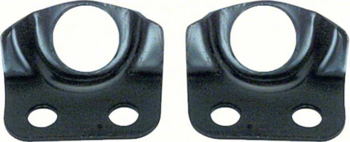 1969 Chevrolet Camaro, Endura Outer Front Bumper Brackets, with Urethane Bumper, Pair