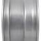 1967-81 Pontiac, Rally II Wheel, 15" x 8" with 4" Backspacing (-12mm ET), 5 x 4-3/4" Lug Pattern, Silver/Gray Finish, Each