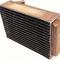 1967-68 Firebird, 1968 Camaro,1968 Chevy II Nova, Heater Core Assembly, 6 Cyl., Small Block, without AC, Copper/Brass