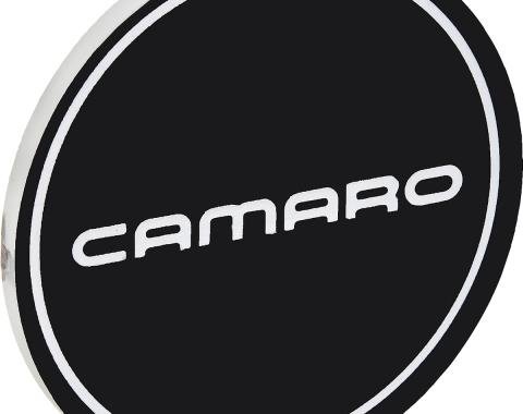 1982-91 Camaro, "CAMARO" Rally Wheel Hub Cap Emblem Insert, ZJ7, Each