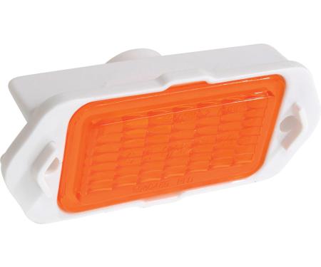 1969 Camaro, Chevelle, Front Side Marker Lens, Amber, Each