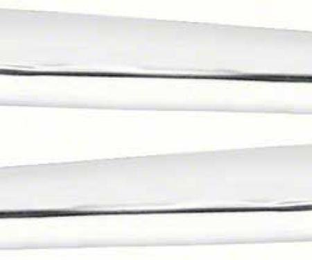 OER 1968 Camaro, Outer Quarter Ledge Reveal Moldings, Coupe, Pair, GM Licensed K262