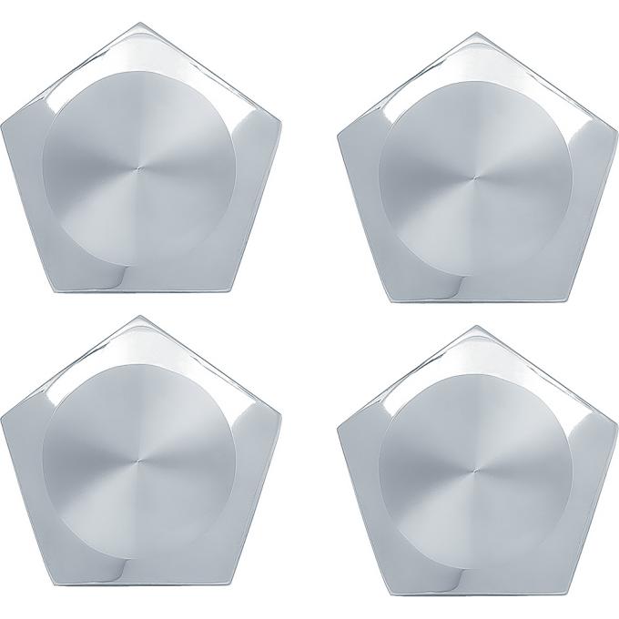 1971-76 Pontiac Firebird, Trans Am, GTO, Lemans, Grand Prix, Honeycomb Wheel Center Cap Set, 4-Pieces