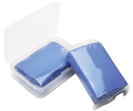 OER Clay Bar, 200 Gram Bar, With Plastic Case, Medium Duty, Blue K89477