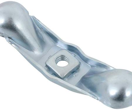 OER 1955-81 Buick, Cadillac,Chevy, Pontiac, Oldsmobile, Spare Tire Hold Down Nut, 5/16"-18 Thread, 3.88" wide, Zinc Finish, Various Models 9785616