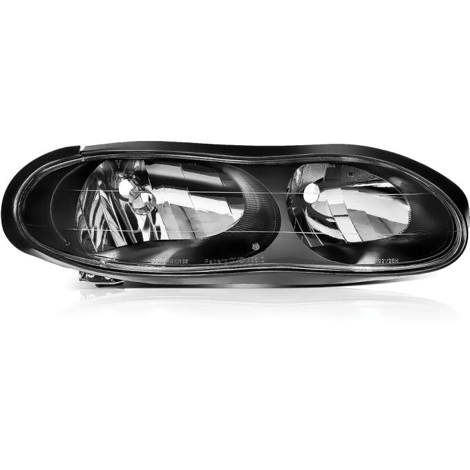 OER 1998-02 Camaro, Headlamp Assembly, Black Housing, RH 16525314B