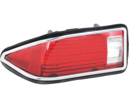 1974-1977 Camaro, Tail Light Lens Assembly, with Back-Up Lens, Gasket, LH Driver Side