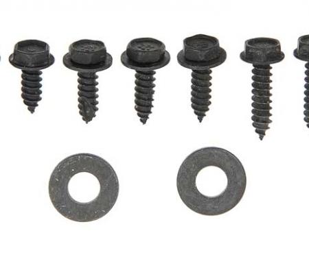 OER Heater Duct Mounting Hardware Set , 1967-68 Camaro, Firebird A9600139