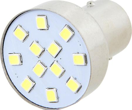 White LED Replacement Bulb Dual Contact 1157 (BAY15D Base)