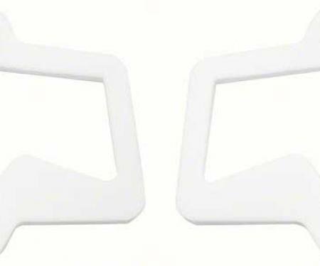 OER 1969 Firebird Rear Side Marker Gaskets (White) 5960496