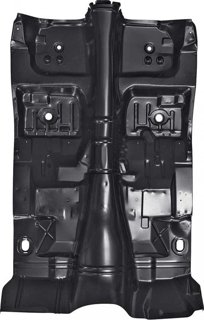 Redline Restomotive® Camaro/Firebird 75-81 Auto Trans Full Floor Pan (Incl. Toe Board Area, w/All Braces) LG-00-1607-A