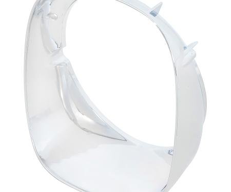 OER 1974-76 Firebird, Headlamp Bezel, Chrome, RH Passenger Side 492666