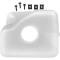 OER 1973-77 Camaro, Radiator Overflow Jar 463153