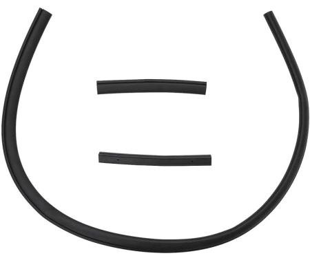 OER 1970-81 Camaro, 1977-81 Firebird, Hood To Cowl Seal , 3 Piece Set 3962999