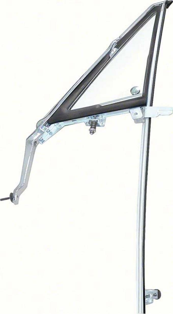 OER 1967 Vent Window Frame Assembly with Clear Glass LH F527C