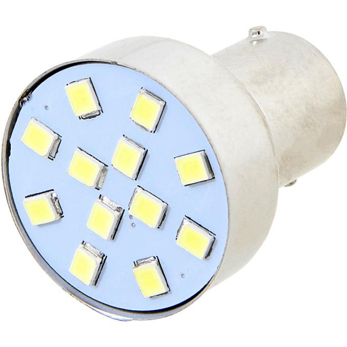 White LED Replacement Bulb Single Contact 1156