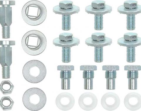 OER 1967-69 Camaro / Firebird / 1968-72 Chevelle Convertible Top Frame Pivot Bolt and Bushing Set C1000B