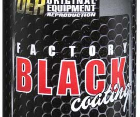 OER Factory Black Paint, Ultra Flat Black, 16 Oz Aerosol Can (Net Wt. 12 Oz.) K89540
