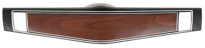 OER 1969-70 Chevrolet, Steering Wheel Shroud, Cherrywood With Silver Trim 3972735