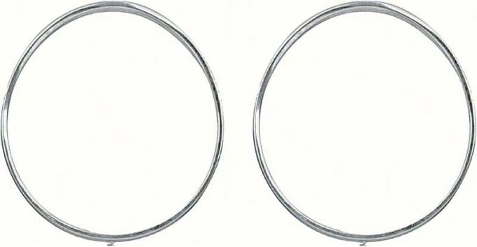OER 1969 Camaro, Park Lamp Trim Rings, with Rally Sport, RH & LH, Pair K105