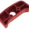 OER 1974-81 Seat Belt Shoulder Guide Escutcheon, Firethorn Red, LH Driver Side 20552362