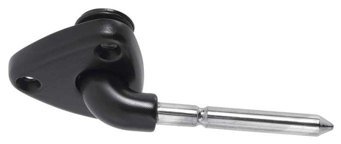 1982-92 Camaro, Firebird, Sun Visor Support Bracket, with T-Top or Convertible, Black, Each