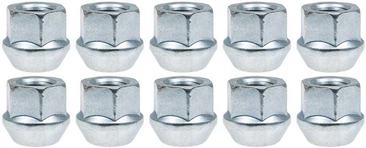 OER Lug Nut Set, OEM Bulge Style, Open End, 3/4