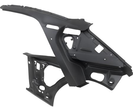 1967-69 Camaro, Firebird, Inner Door & Quarter Frame Assembly, LH Driver Side, EDP Coated