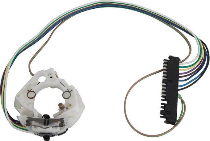 OER 1969-76 GM, Turn Signal Switch, 10-Pin, 3-7/8" Wide Connector SW327