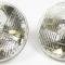 OER 1956-71 T T-3 Logo Headlamp Bulbs, 7" Diameter, LH and RH, Pair T3HBC1
