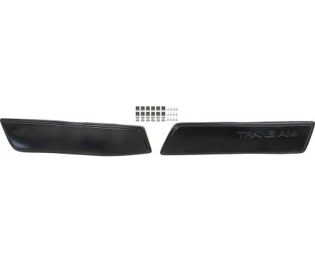 1983-84 Pontiac Trans Am, Front Grill Opening Covers, with "Trans Am" RH & LH: Pair