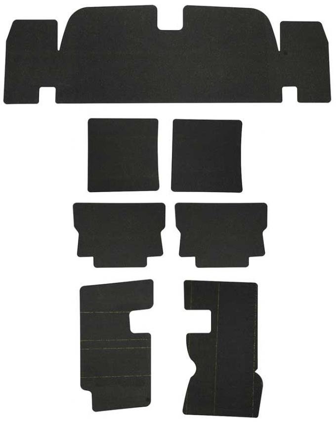 OER 1967-69 Standard Replacement Carpet Underlay Sound Deadener K24142