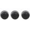 1962-77 Camaro, Nova, Impala, Chevelle, License Plate & Parking Light, Rubber Bumpers, 1/2" Tall, Set of 3, Various Models